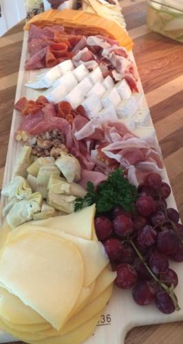 Italian meats and cheeses